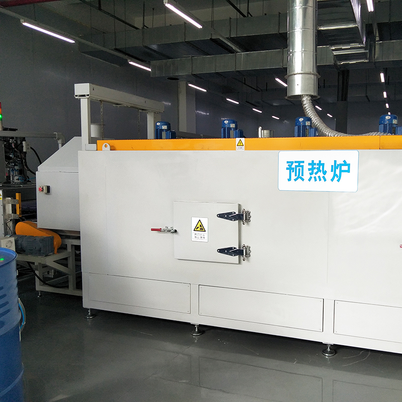 HAPL-3 (Multi-Temperature-Zone) Multi-Station Vacuum Potting-Dispensing and Curing Production Line-Curing Oven